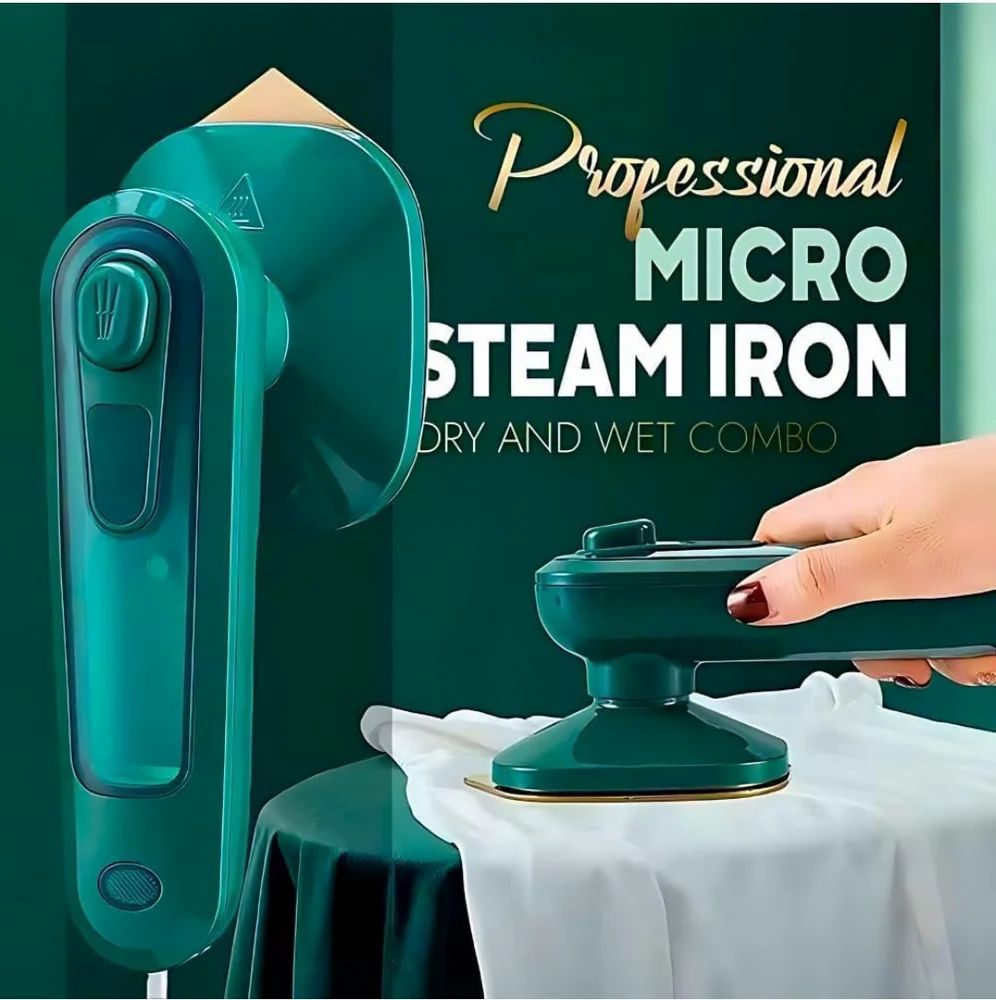 JenRox Mini Steam Iron – Portable Travel-Friendly Wrinkle Remover - Image 8